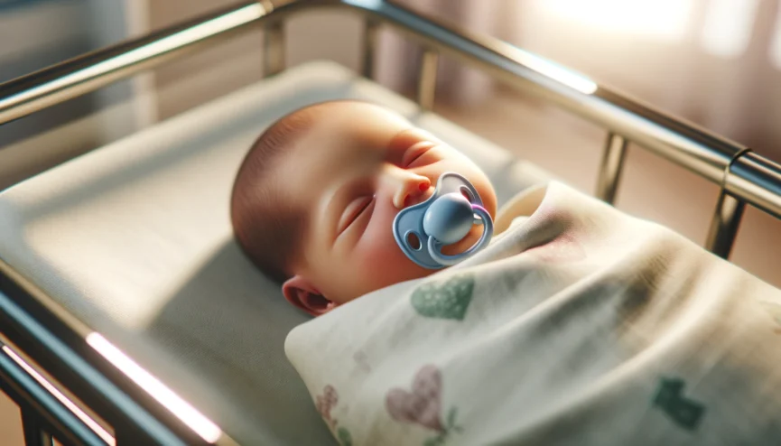noworodek - smoczki usypiające dla wcześniaków
